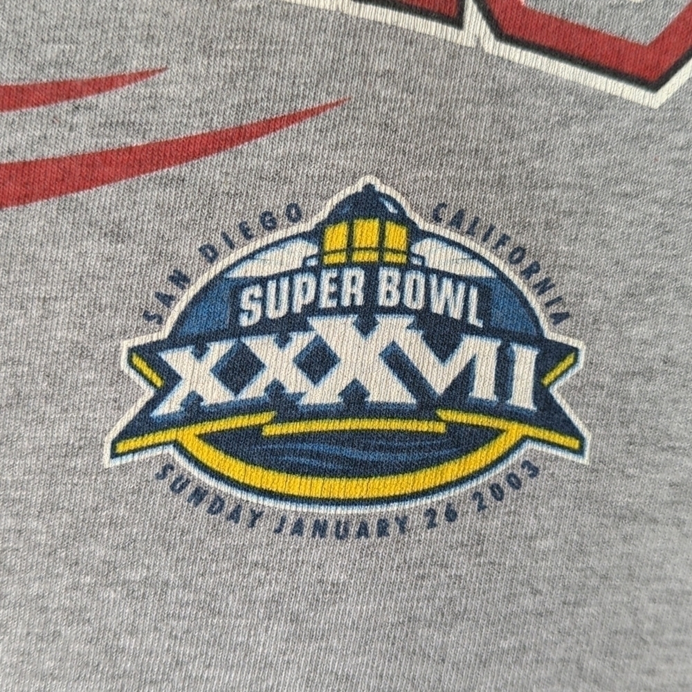 Reebok '03 Vintage Tampa Bay Buccaneers Super Bowl Graphic Short Sleeve T-shirt - Picture 4 of 12
